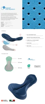 Calção CONFORT 4 ENDURANCE+ PRETO - Image 6